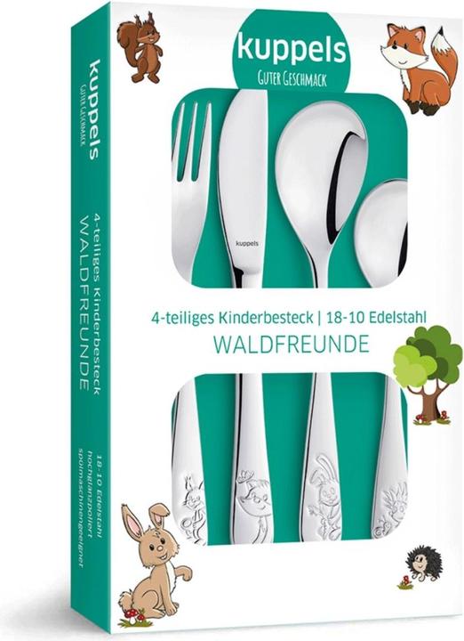 Actual product image Kuppels Forest friends children's cutlery set