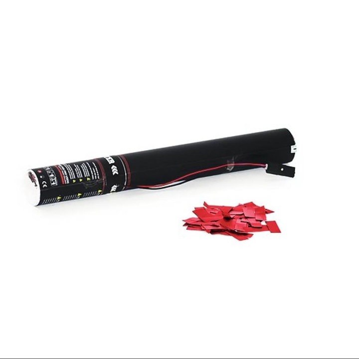 Produktbild TCM Konfetti-Ladung elektrisch 50cm, rot