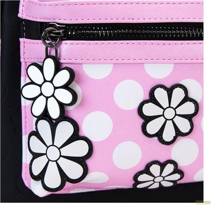 Produktbild Loungefly Disney by Mini Rucksack Minnie Floral Rock the Dots