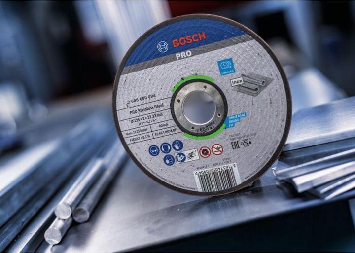 Produktbild Bosch Professional Zubehör PRO Stainless Steel Trennscheibe, 125 x 2 x 22,23 mm