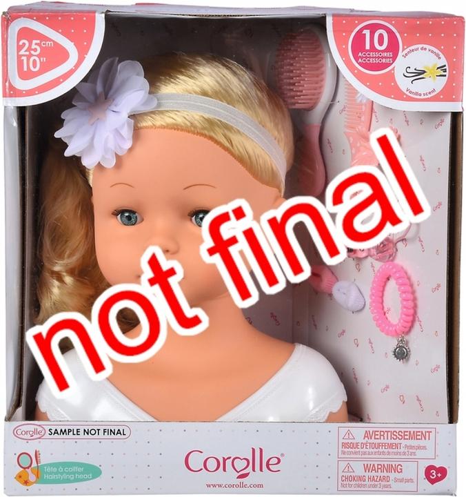 Image du produit Corolle Tête de coiffure LTC Hair