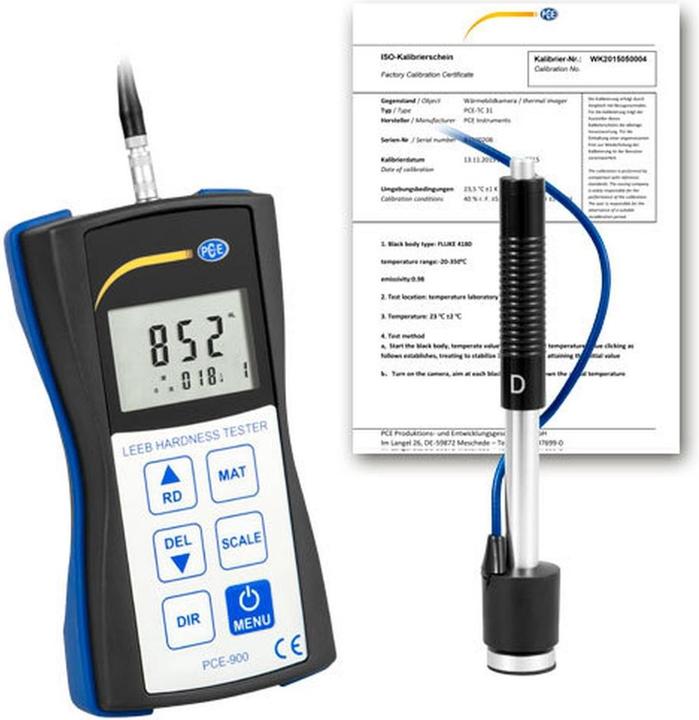 Actual product image PCE Instruments PCE-900 hardness tester