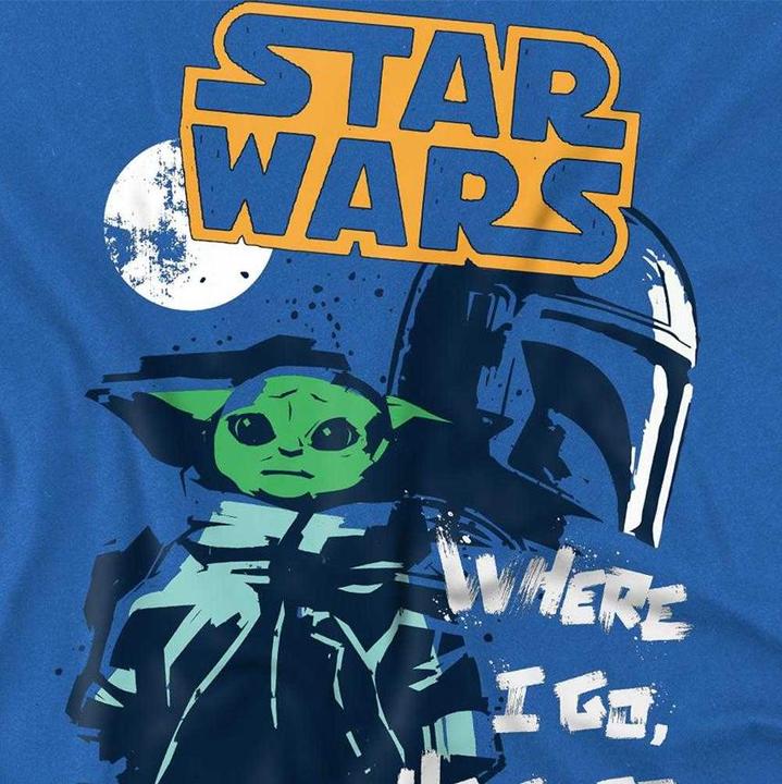 Produktbild Star Wars Where I Go TShirt (104)