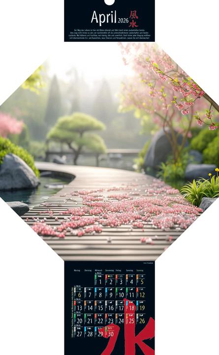 Immagine prodotto Feng-Shui-Kalender 2026 (Copertina rigida, Tedesco)