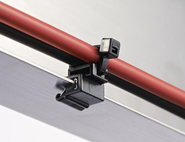 Actual product image HellermannTyton Cable Tie 252x4,8 GL250 black (Plastic cable ties, 252 mm, 100 pcs.)