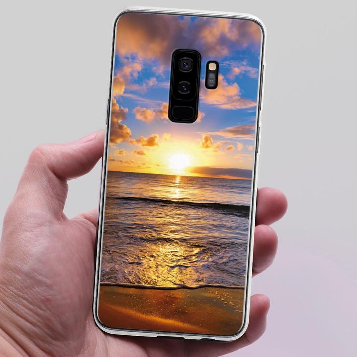 Actual product image DeinDesign Silikon Hülle für Samsung Galaxy S9 Plus Duos Handyhülle Case Smartphone Schutzhülle Meer (Samsung Galaxy S9+)
