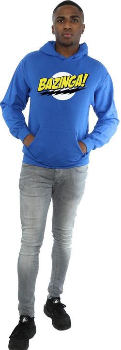 Actual product image Dam Mens Sheldon Bazinga Hoodie (3XL)