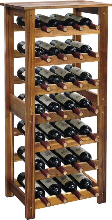 Actual product image Relaxdays winerack (28 bottles, 43 x 22 x 91.50 cm)