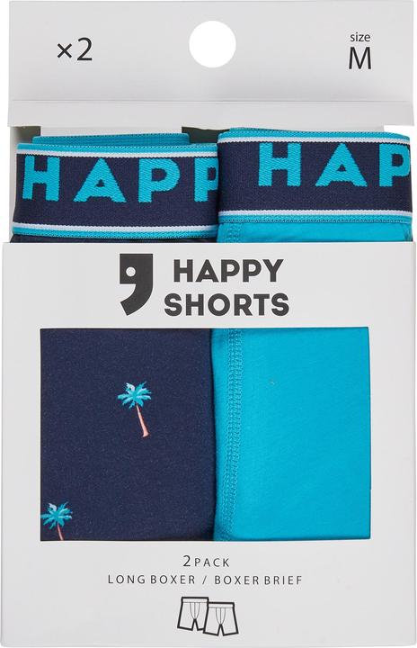 Immagine prodotto Happy shorts Langer Boxer Jersey Boxer Briefs (XL, Confezione da 2)