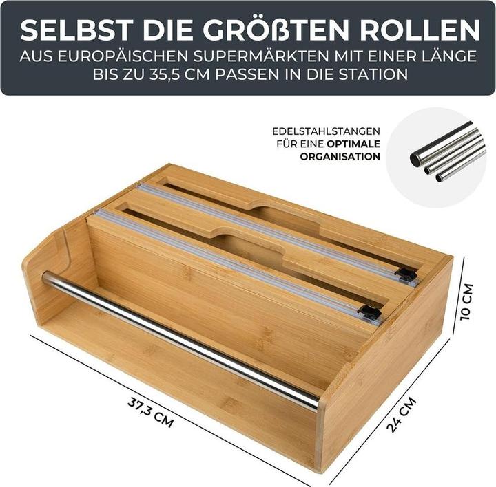 Produktbild Exitoso 3 in 1 Küchenrollenhalter