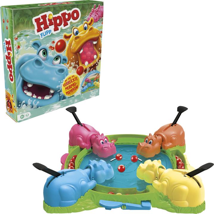 Image du produit Hasbro Gaming Hungry Hippos Rafraîchir (Allemand, 2 - 4 Joueur)