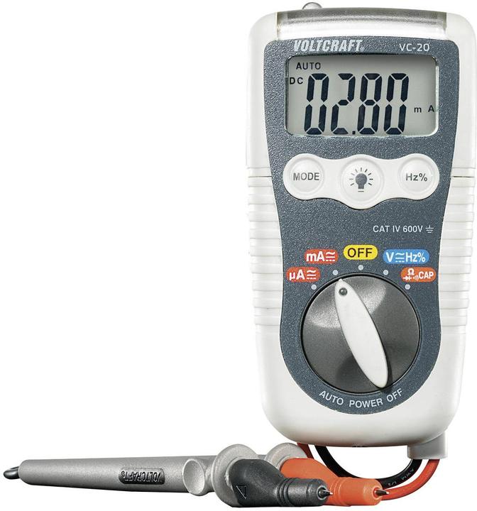 Produktbild Voltcraft Heavy-Duty Multimeter (CAT IV 600V, Hand-Multimeter)