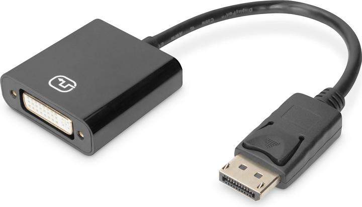 Digitus Aktiver DisplayPort Adapter / Konverter, DP auf DVI (DVI, Mini DP, 15 cm)
