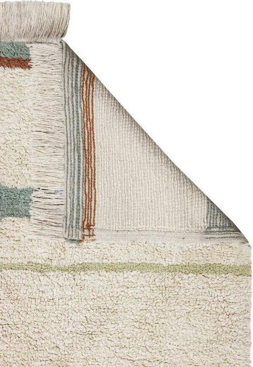 Actual product image Lorena Canals Rug Lanes Vintage Blue - XS (90 x 130 cm)