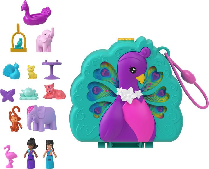 Produktbild Polly Pocket Peacock Garden-Schatulle