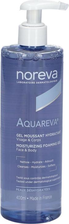 Actual product image Noreva Aquareva Moisturising Foaming Gel 400ml (Cleansing Foam, 400 ml)
