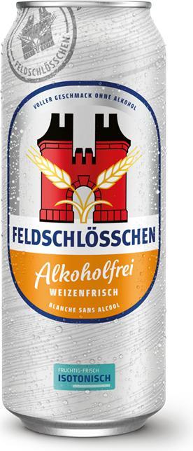 Produktbild Feldschlösschen Alkoholfrei Weizenfrisch (6 x 50 cl)