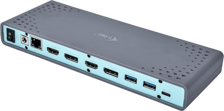 i-tec USB 3.0 / USB-C Dual 4K Dock (USB-C, 2 Ports)