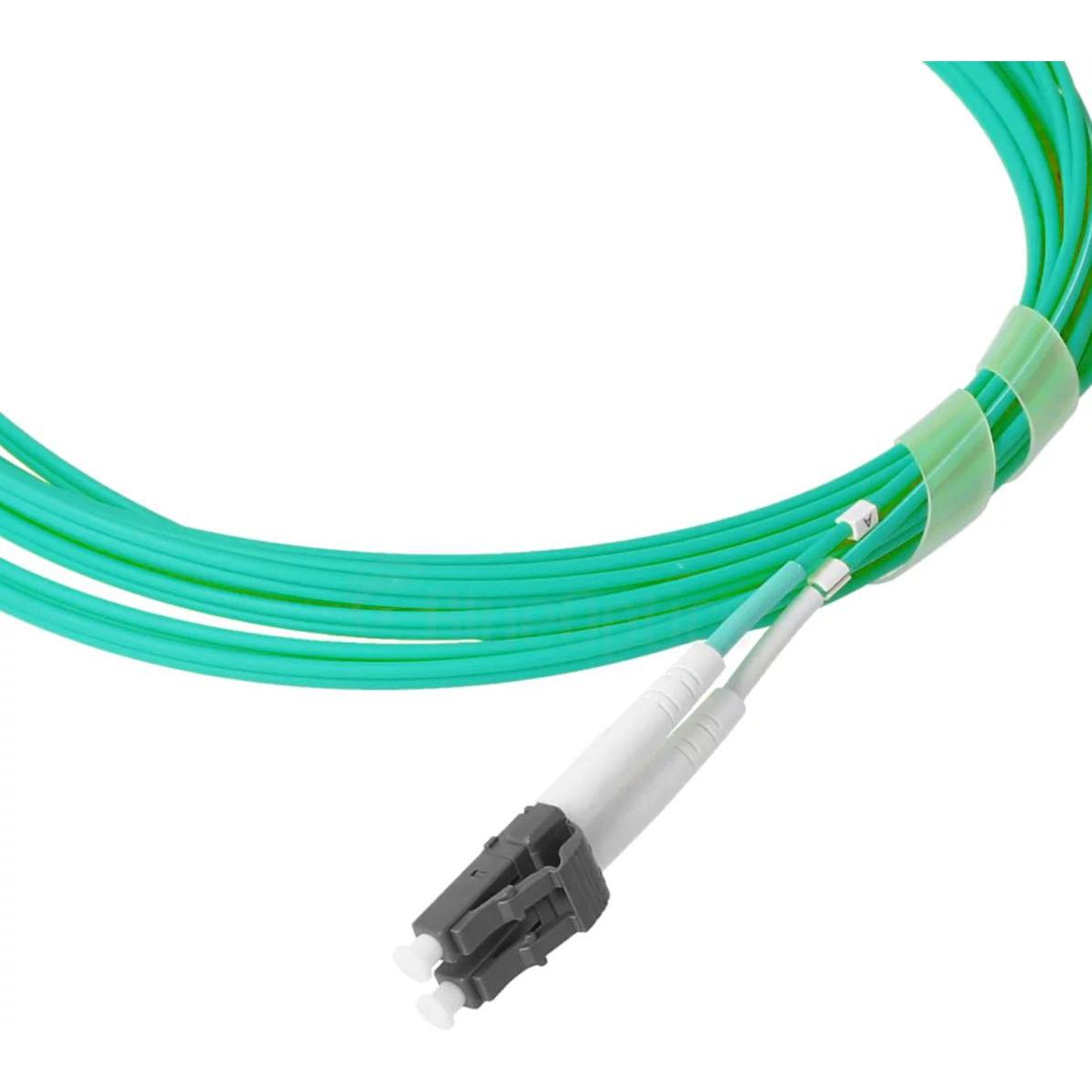 Thumbnail - BlueOptics Duplex LWL Patchkabel LC-FC Multimode OM3 1 Meter (1 m), Netzwerkkabel