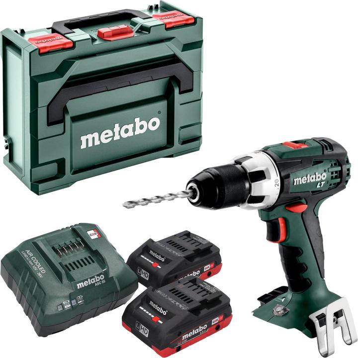 Immagine prodotto Metabo Trapano avvitatore a batteria BS 18 LT (602102800) custodia in plastica 18V 2x LiHD + ASC 30-36 V