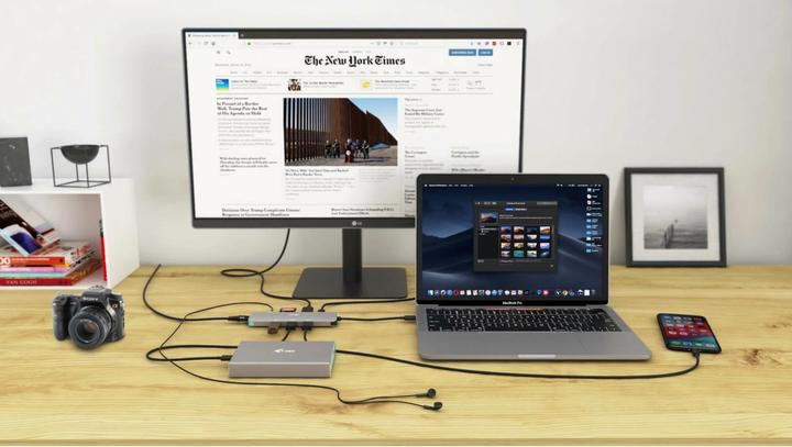 Actual product image i-tec USB-C Nano Dock (USB-C, 8 ports)