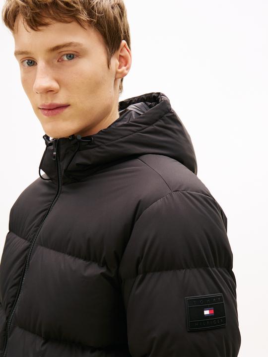 Actual product image Tommy Hilfiger Down Hooded Puffer Jacket (L)