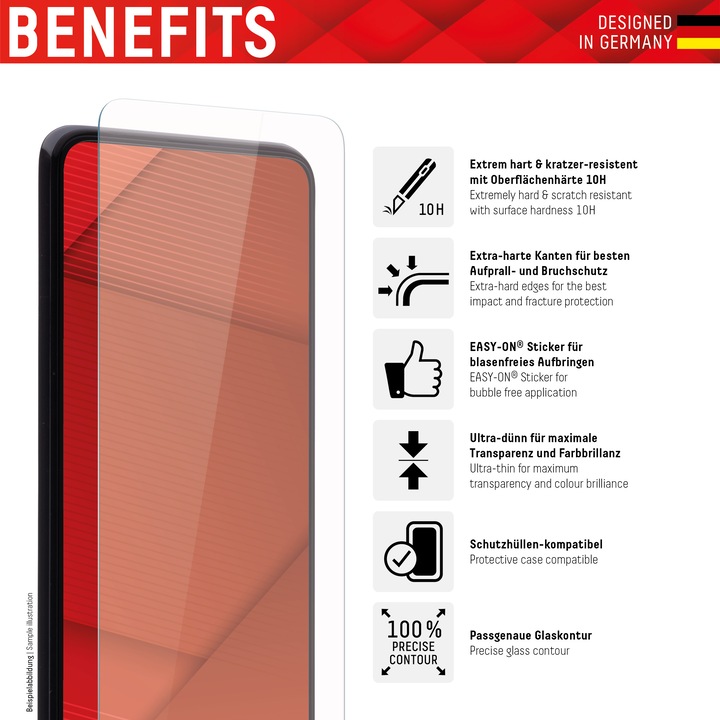 Produktbild Displex Real Glass, 2D Panzerglas (1 Stück, Oppo Find X3 Lite 5G)