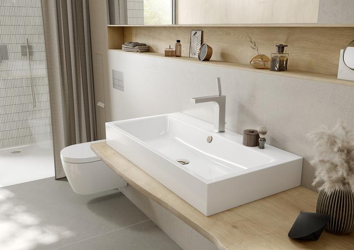 Produktbild Kaldewei Puro Aufsatzwaschtisch 3156 460x460x120 mm (460 mm, 460 mm)