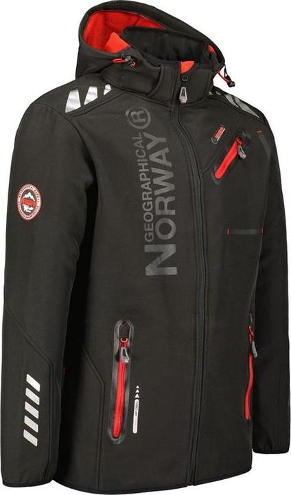 Actual product image Geographical Norway Softshell Jacket Royaute DB 068 M WY2000H/GN/Black / Red