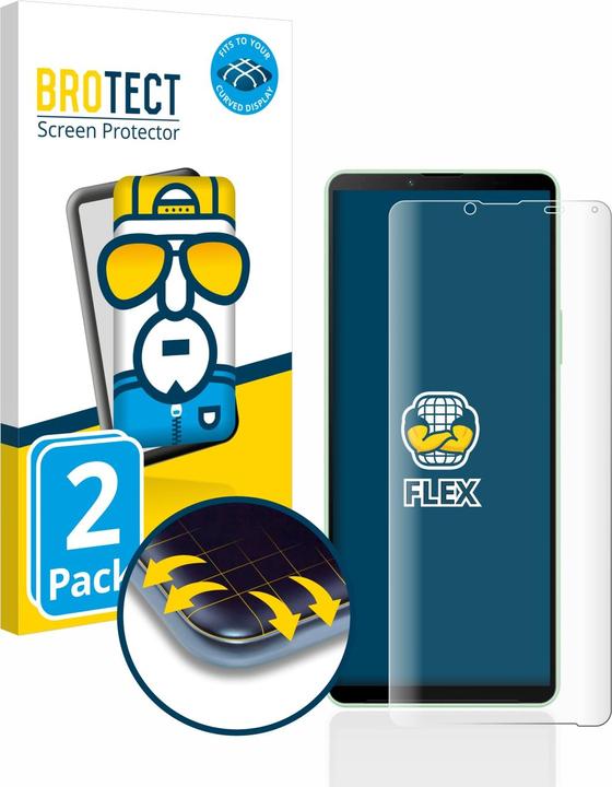 Actual product image BROTECT Full-Cover Protector (2 Piece, Sony Xperia 10 V)