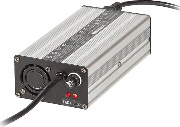 Productafbeelding Matador Elektrische kruiwagen E-ProfiMax met rode bak 90 liter