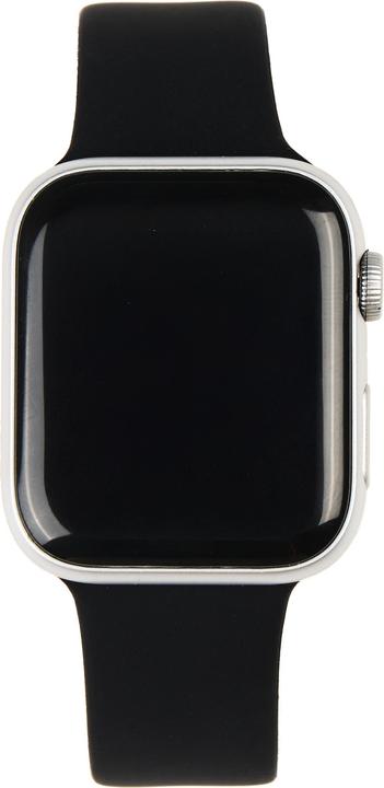 iDeal Of Sweden Silicone Watch Band 42/44/45/46/49 S-M Black (Recycled silicone, Silicone, Zinc alloy)