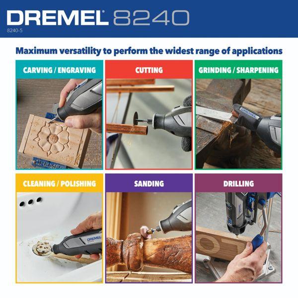 Produktbild Dremel 8240 2.0 Ah 12V 65tlg.