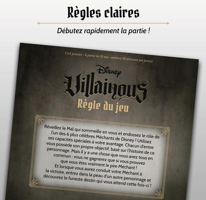 Produktbild Ravensburger Disney Villainous (Französisch)