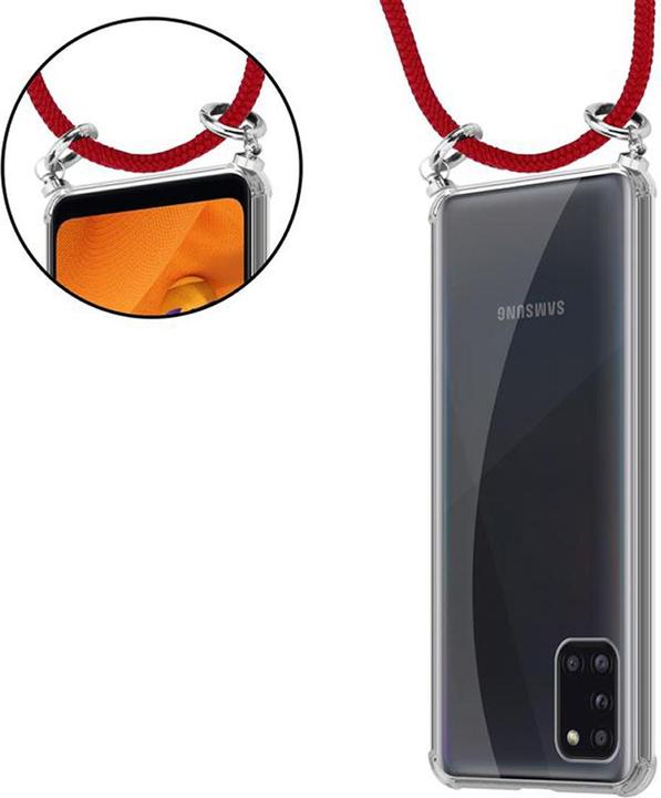 Produktbild Cadorabo TPU Handy Kette SILBER Cover