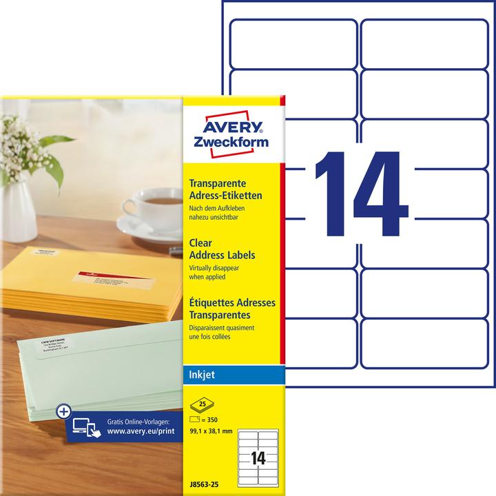 Produktbild Avery Adress-Etiketten
