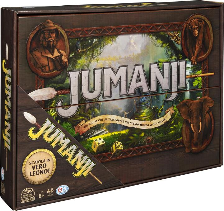 Immagine prodotto Spin Master 6062356 EG - JUMANJI in Legno total refresh (Italiano)