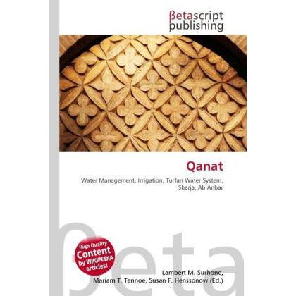 Qanat, Fachbücher