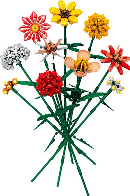 Actual product image Brixies PLUS Bausatz Blumenstrauss