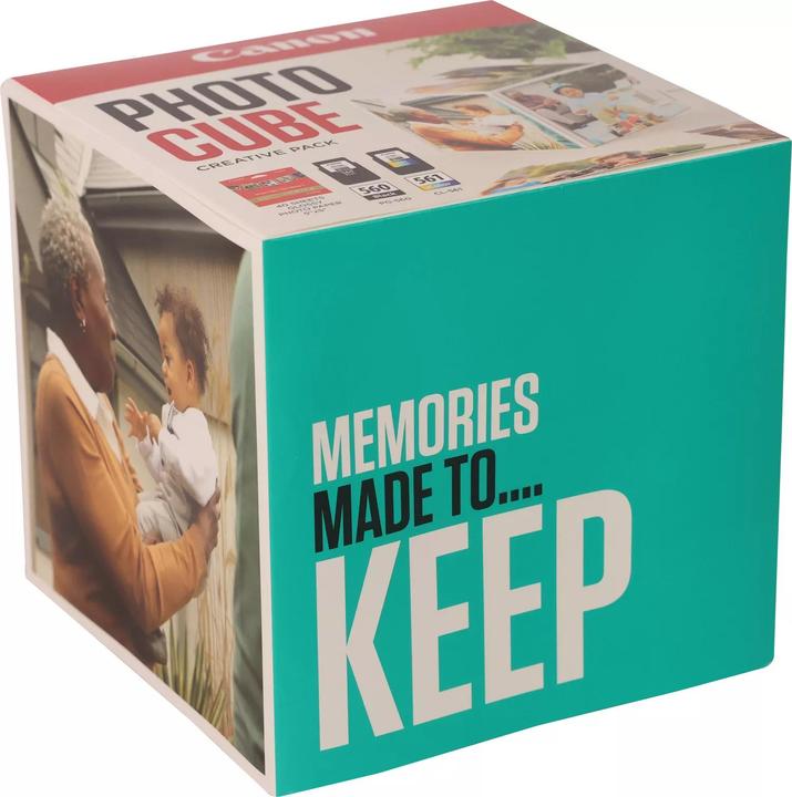 Produktbild Canon Ink/5x5 Phot Paper PP-201 40sheets+BK+C (BK, C, M, Y)