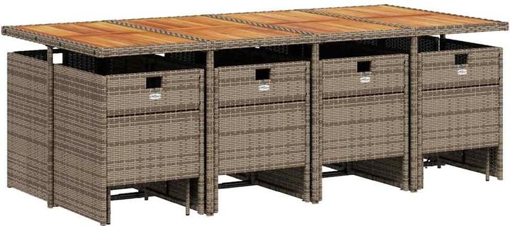 Produktbild vidaXL Garten Essgruppe (220 x 106 x 73 cm)