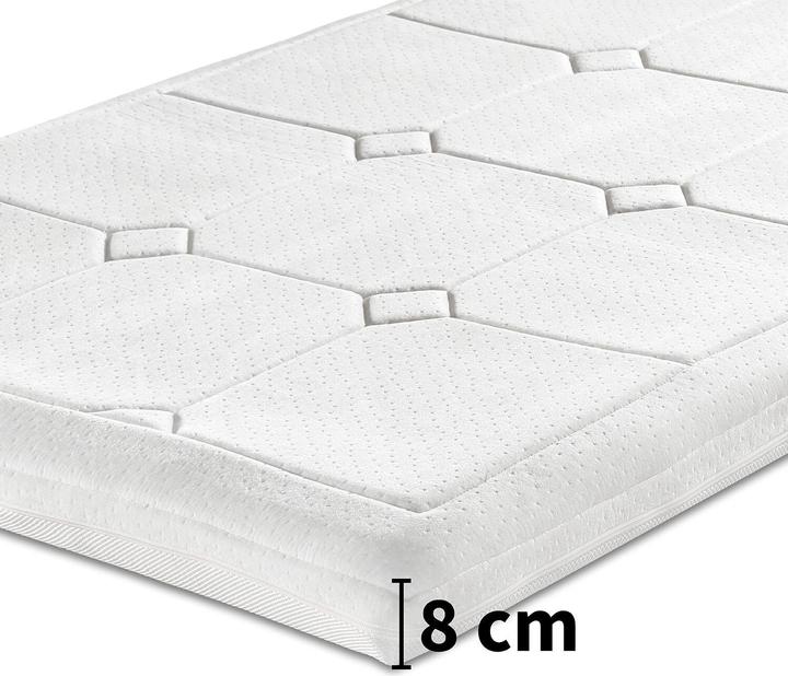 Produktbild Bestschlaf Visko-Mineralschaum Klima-Wendeauflage Plus Spezial, Höhe 8 cm (80 x 200 cm)