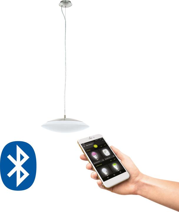 Produktbild EGLO FRATTINA-C Hängel. nickel-matt/weiss (3400 lm)