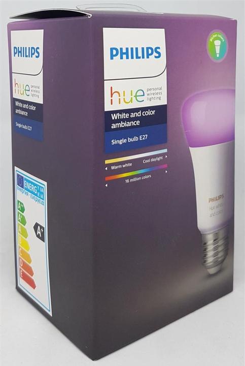 Immagine prodotto Philips Estensione Hue White & Color Ambiance (E27, 10 W, 806 lm, 1 x, F)