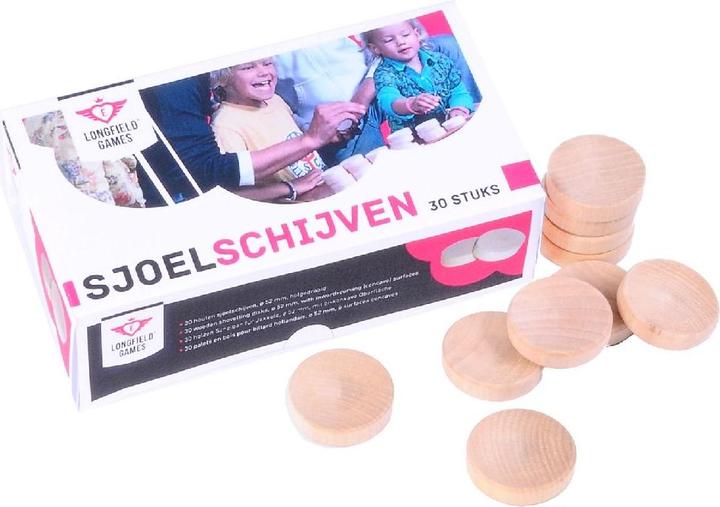 Longfield Games Sjoelschijvenset, 30st.