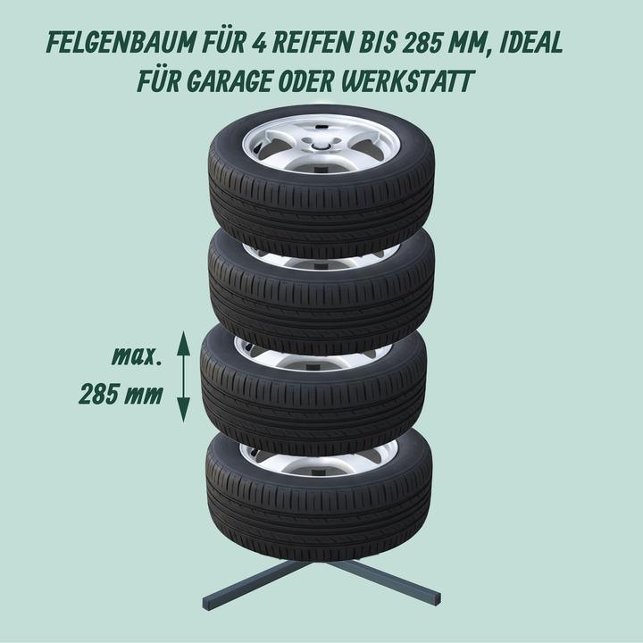 Actual product image Relaxdays tyrerack