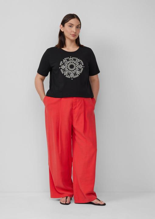 Actual product image S.Oliver T-Shirt T-Shirt aus Baumwollstretch mit Print (44)