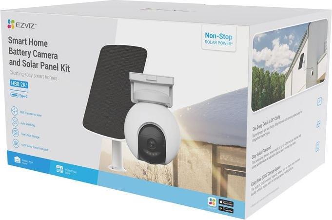 Actual product image EZVIZ HB8+Solar panel (2560 x 1440 Pixels)