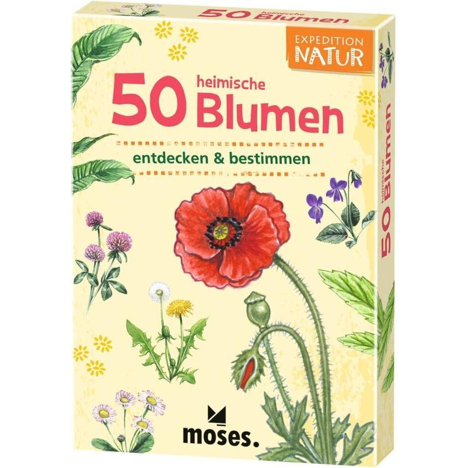 Moses 50 heimische Blumen (Deutsch)