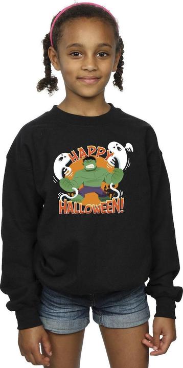 Image du produit - Sweat HULK HAPPY HALLOWEEN - Fille (104)